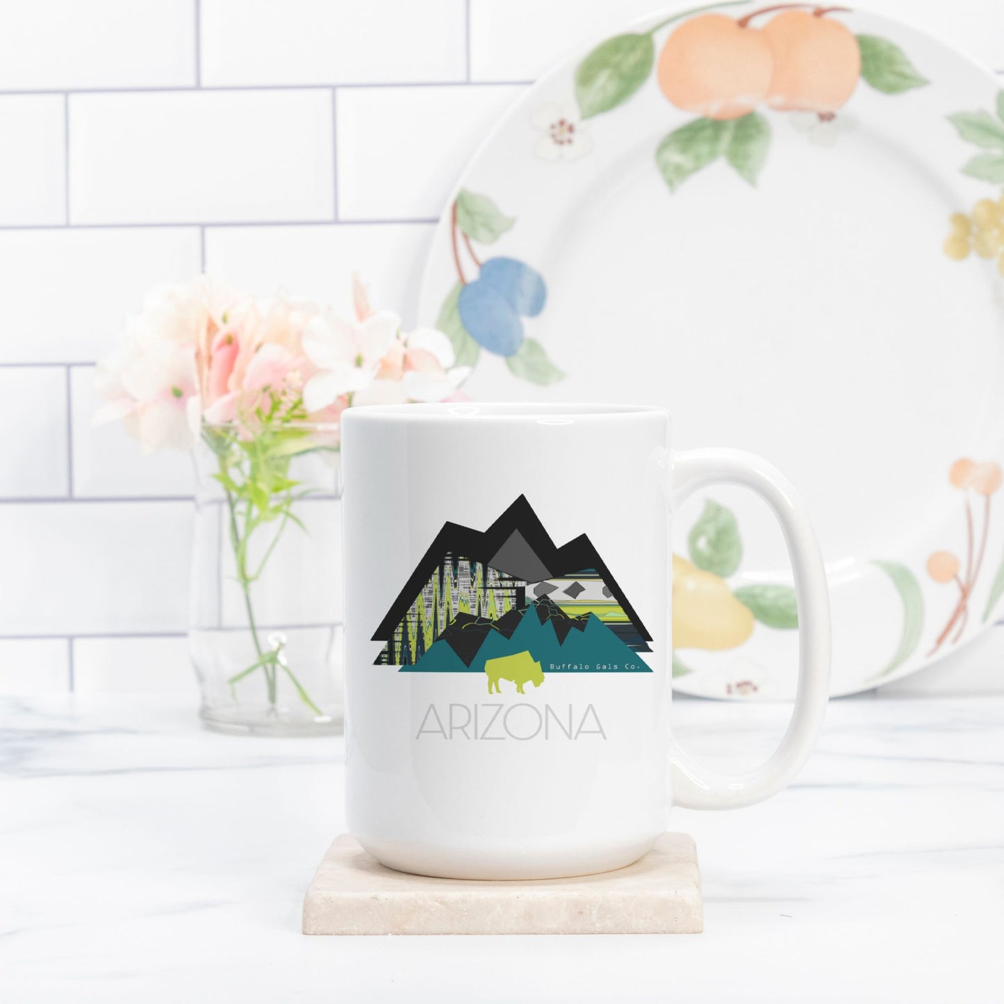 Mug - "Chartreuse Mountain ARIZONA"