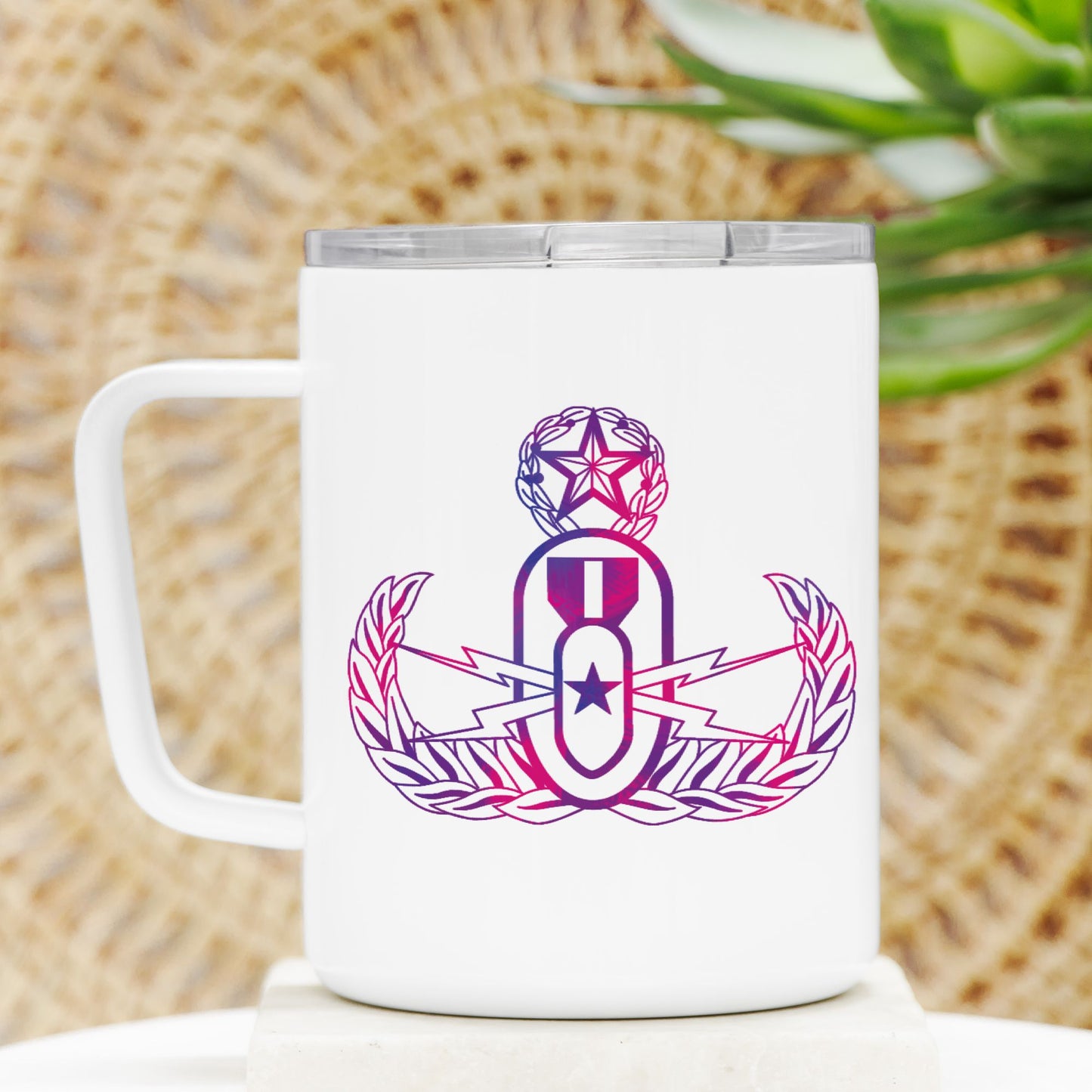 Travel Mug - "EOD Master Badge"