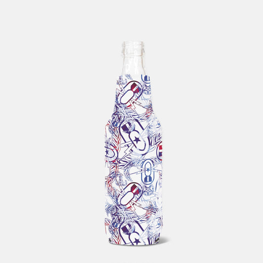 Bottle Wrap - "It's 5 o'clock Somewhere" (Red, White, & BOOM!)