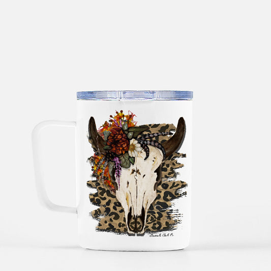 Travel Mug - "Gypsy Skull"
