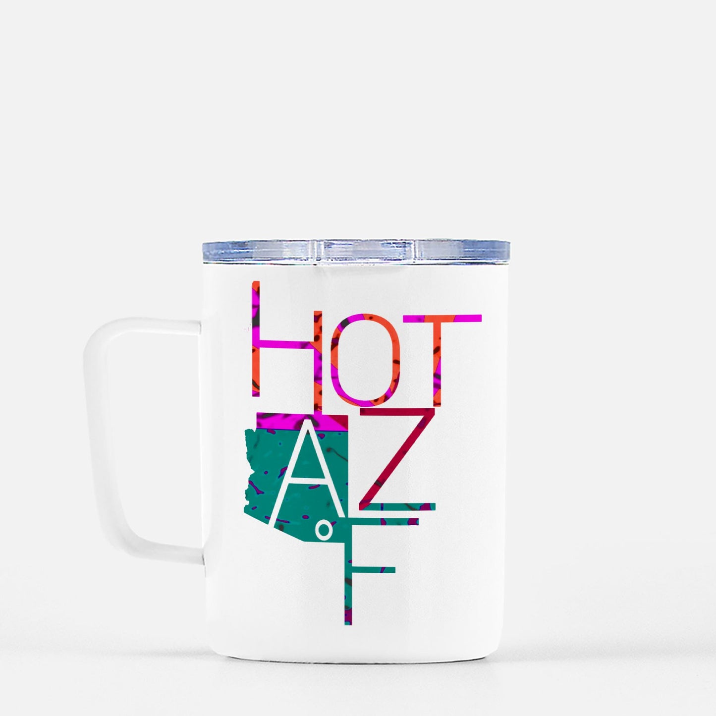 Travel Mug - "Hot AZ F" (Colors)