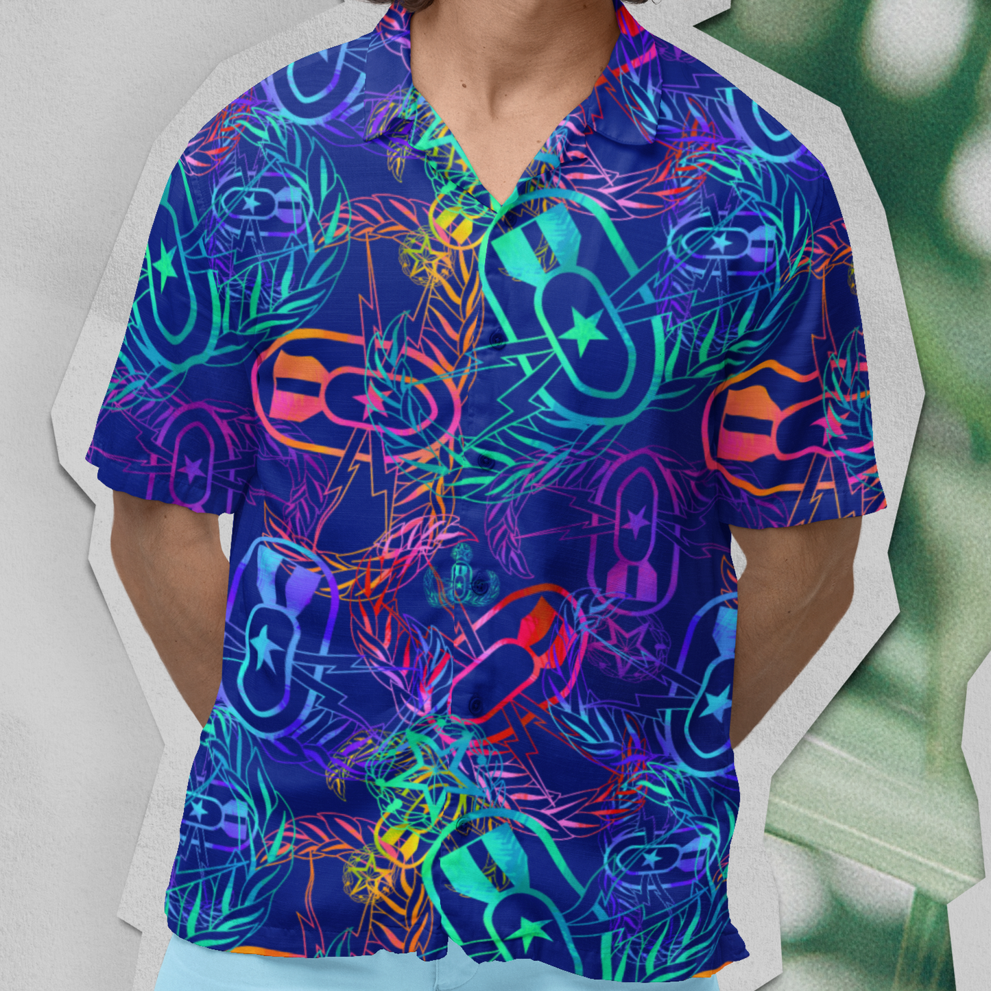 Hawaiian Shirt - "It's 5 o'clock Somewhere"