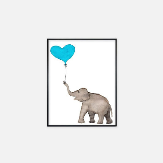 Print (11" x 14") - "Pure Joy" (Blue)