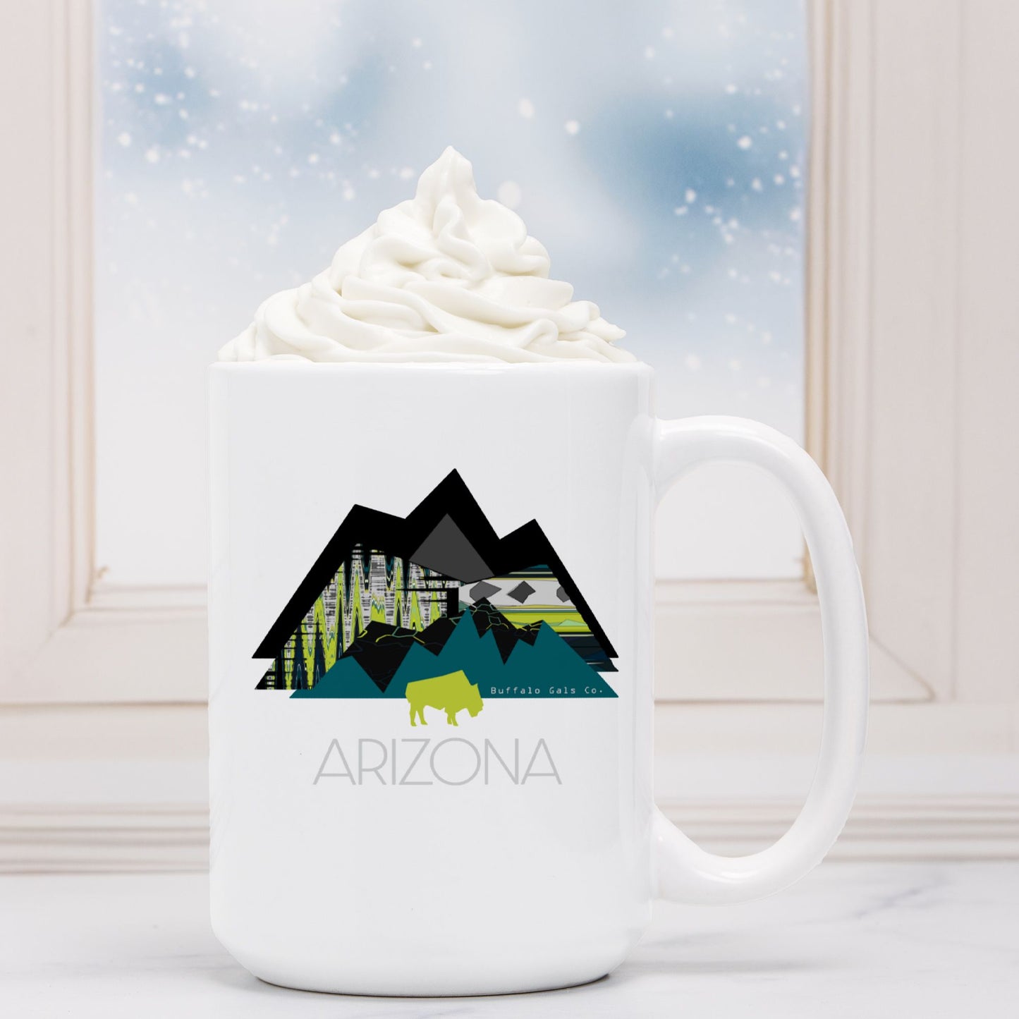 Mug - "Chartreuse Mountain ARIZONA"