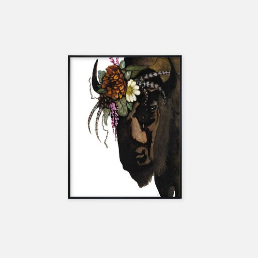 Print (11" x 14") - "Buffalo Gal"