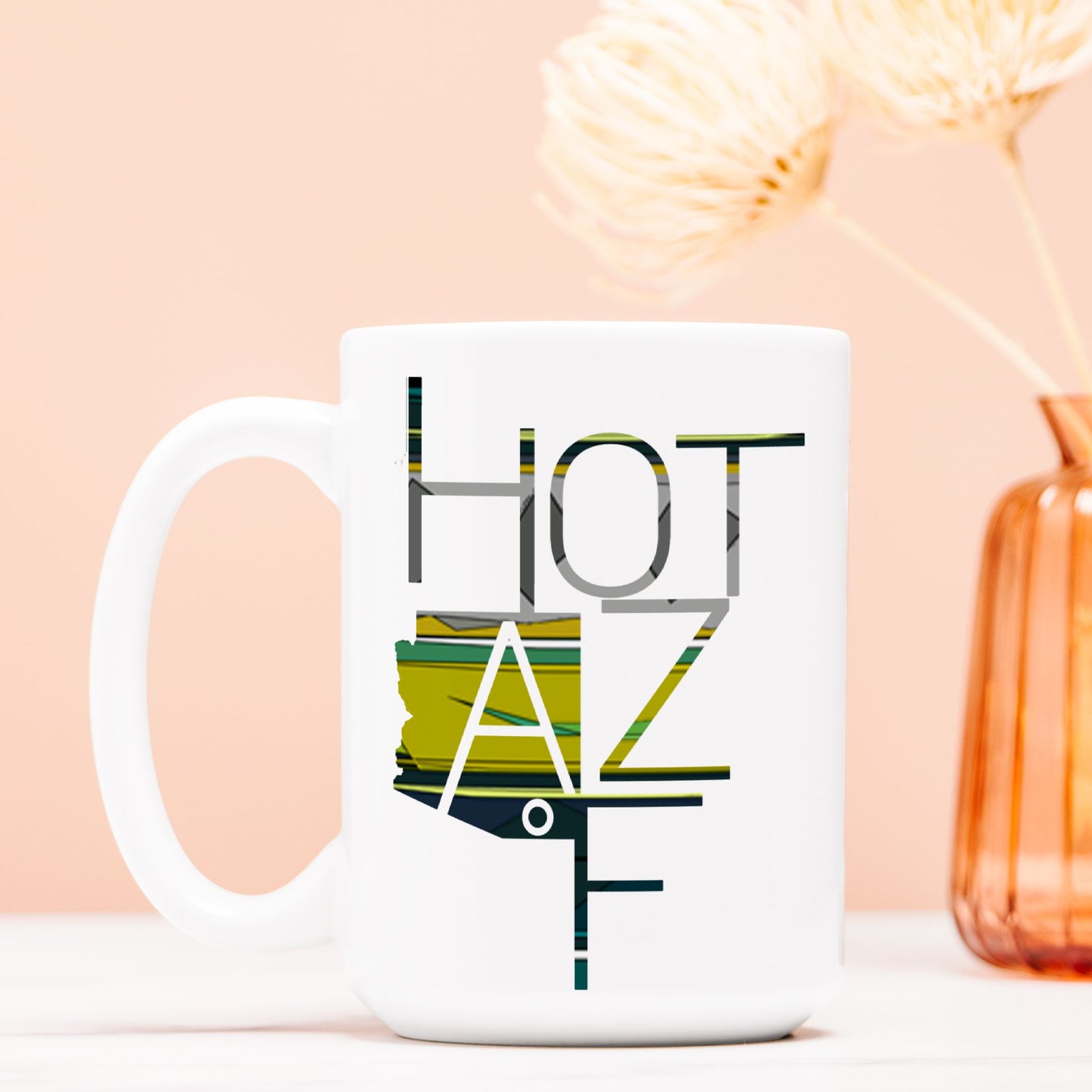 Mug - "Hot AZ F" (Chartreuse)