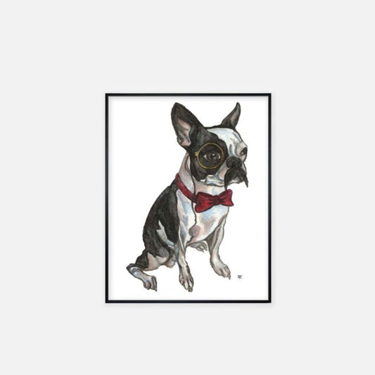 Print (11" x 14") - "Good Boy, Mr. Pickles"
