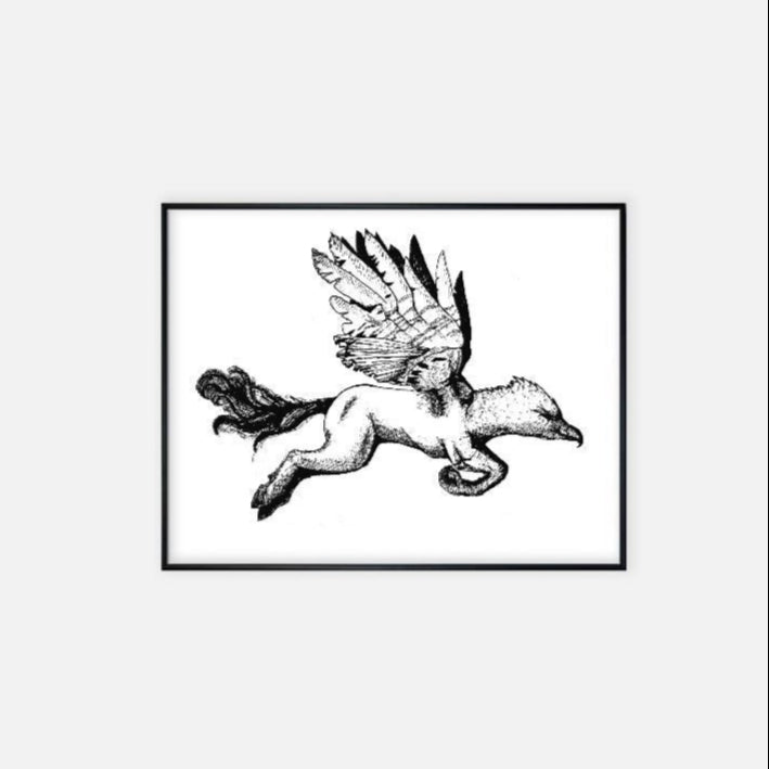 "Hippogriff" - Print (11" x 14")