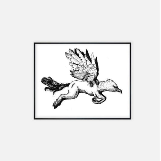 Print (11" x 14") - "Hippogriff"