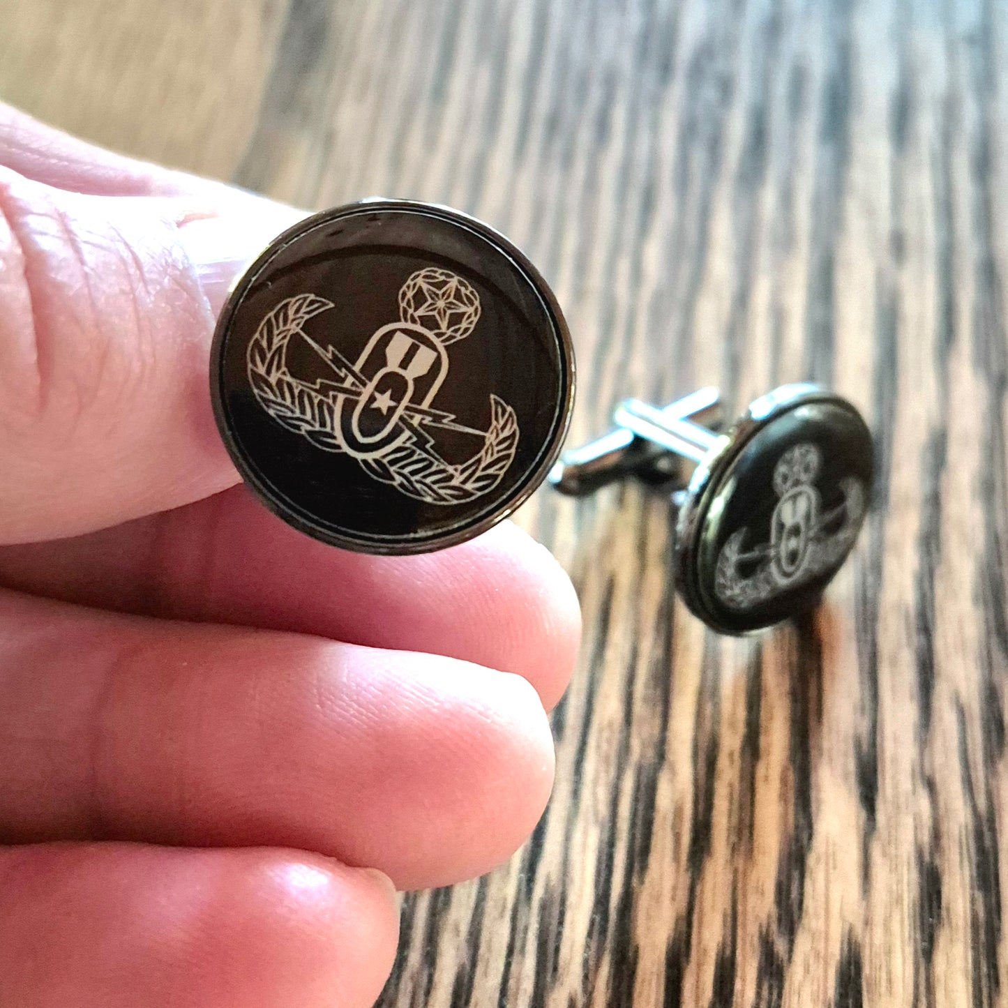 Cufflinks - "EOD Master Badge"