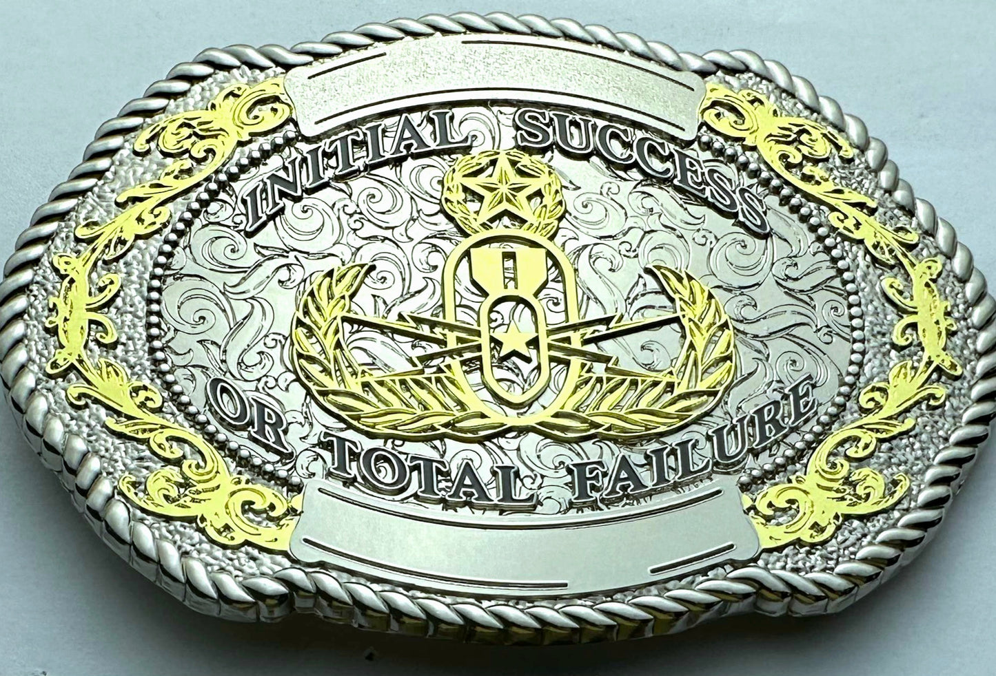 Pre-Order - PSBT/HDS Trophy Belt Buckle "Here Am I, Send Me"