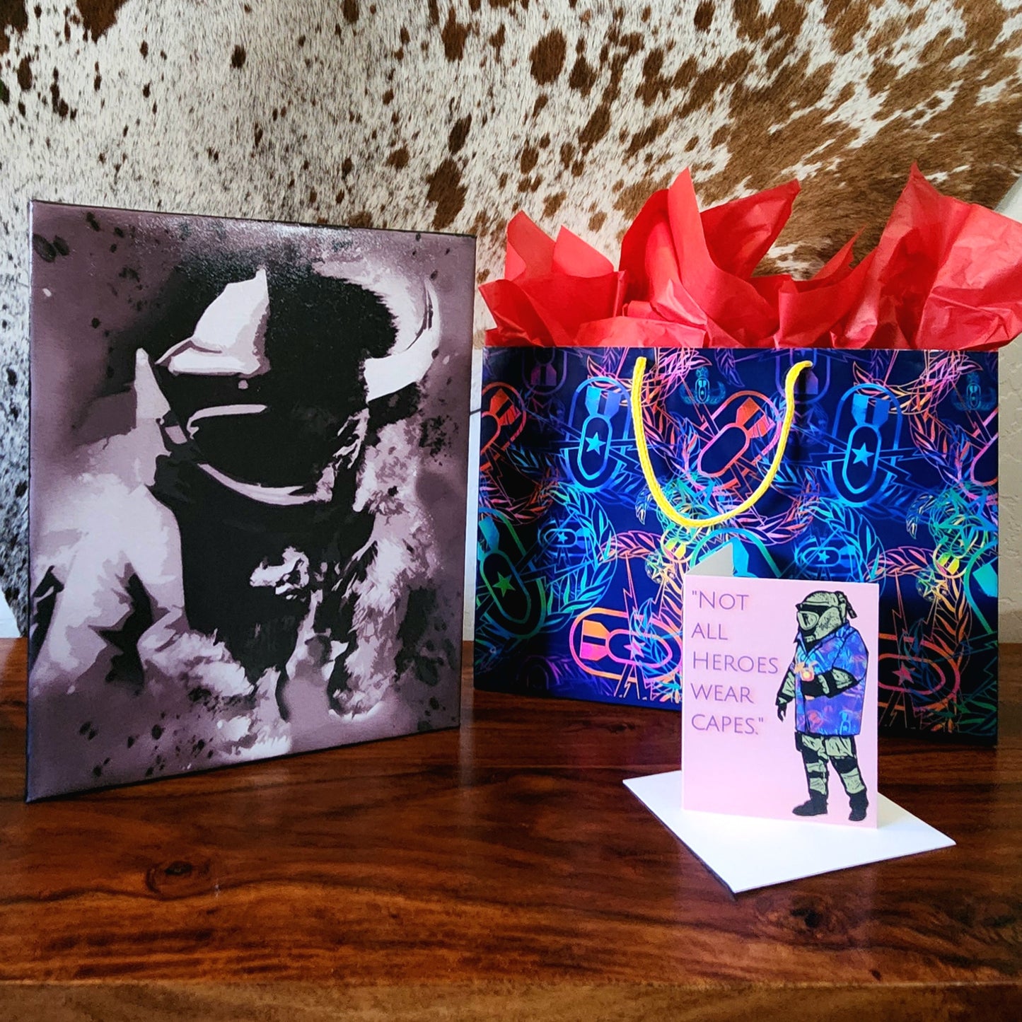 Canvas Print Gift Set (11"x14") - "Into the Storm"