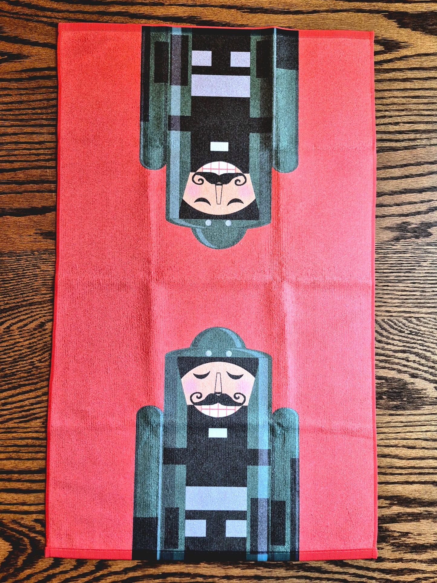 Hand Towel - "Bomb Suit Nutcracker"