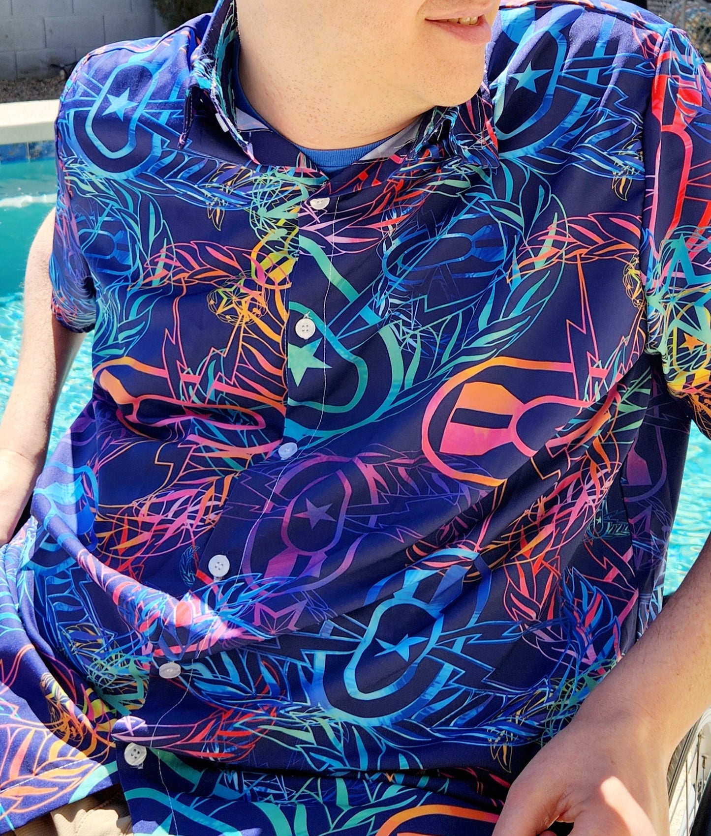 Hawaiian Shirt - "It's 5 o'clock Somewhere"