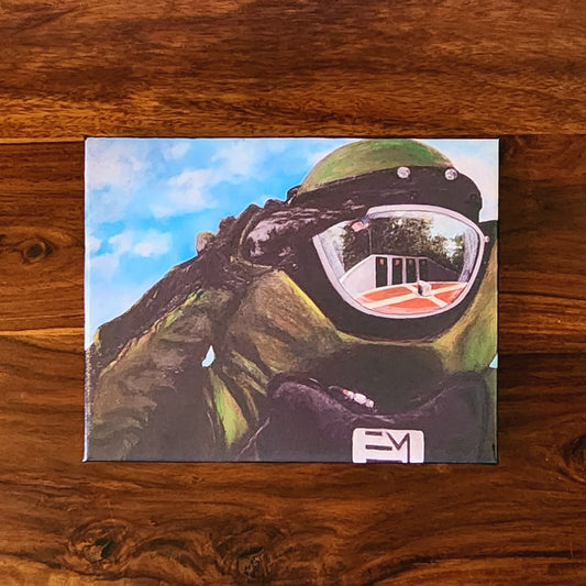 Canvas Print (8"x10") - "Respect & Reflect"