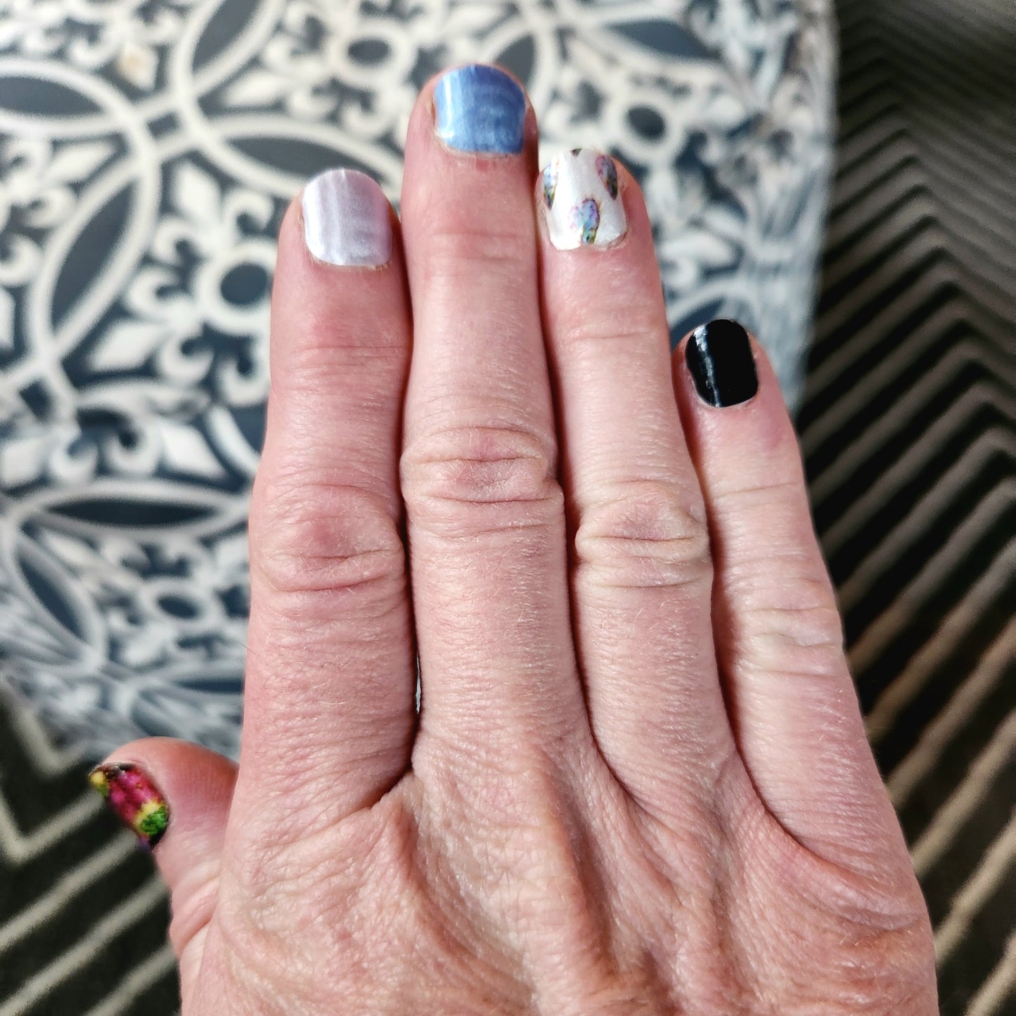 Nail Art Strips - "I Heart AZ"