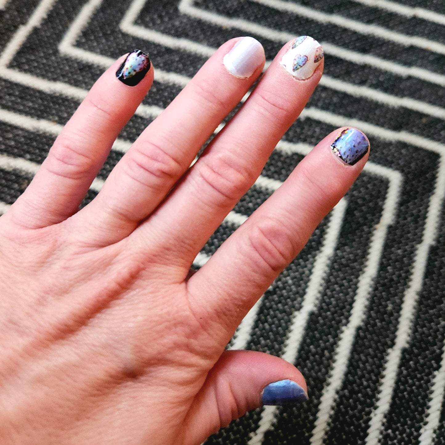 Nail Art Strips - "I Heart AZ"