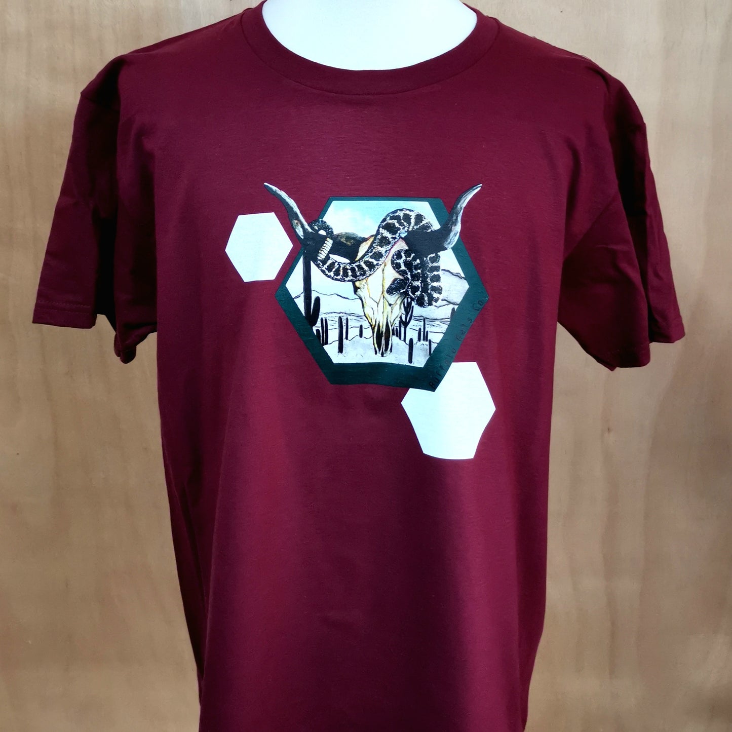 T-Shirt - "Diamondback Desertscape"