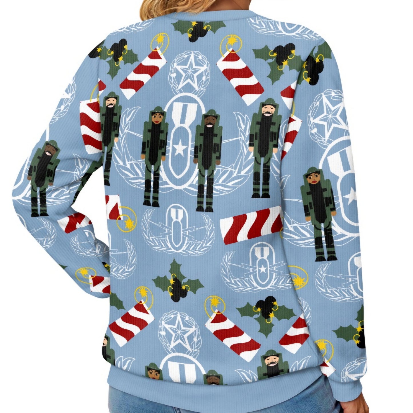 Ugly Christmas Sweater - "EOD Nutcrackers"