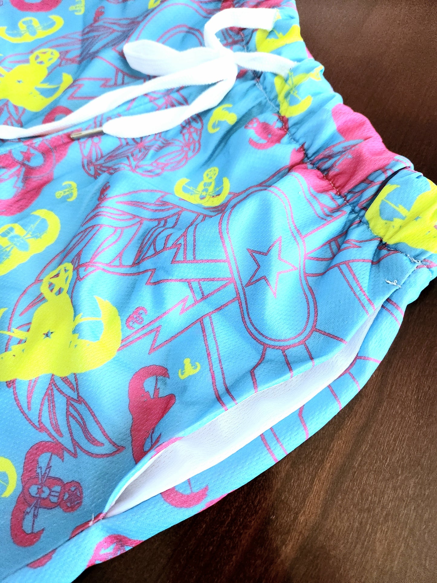 Teen/Junior/Men's Swim Shorts - "EOD Party"