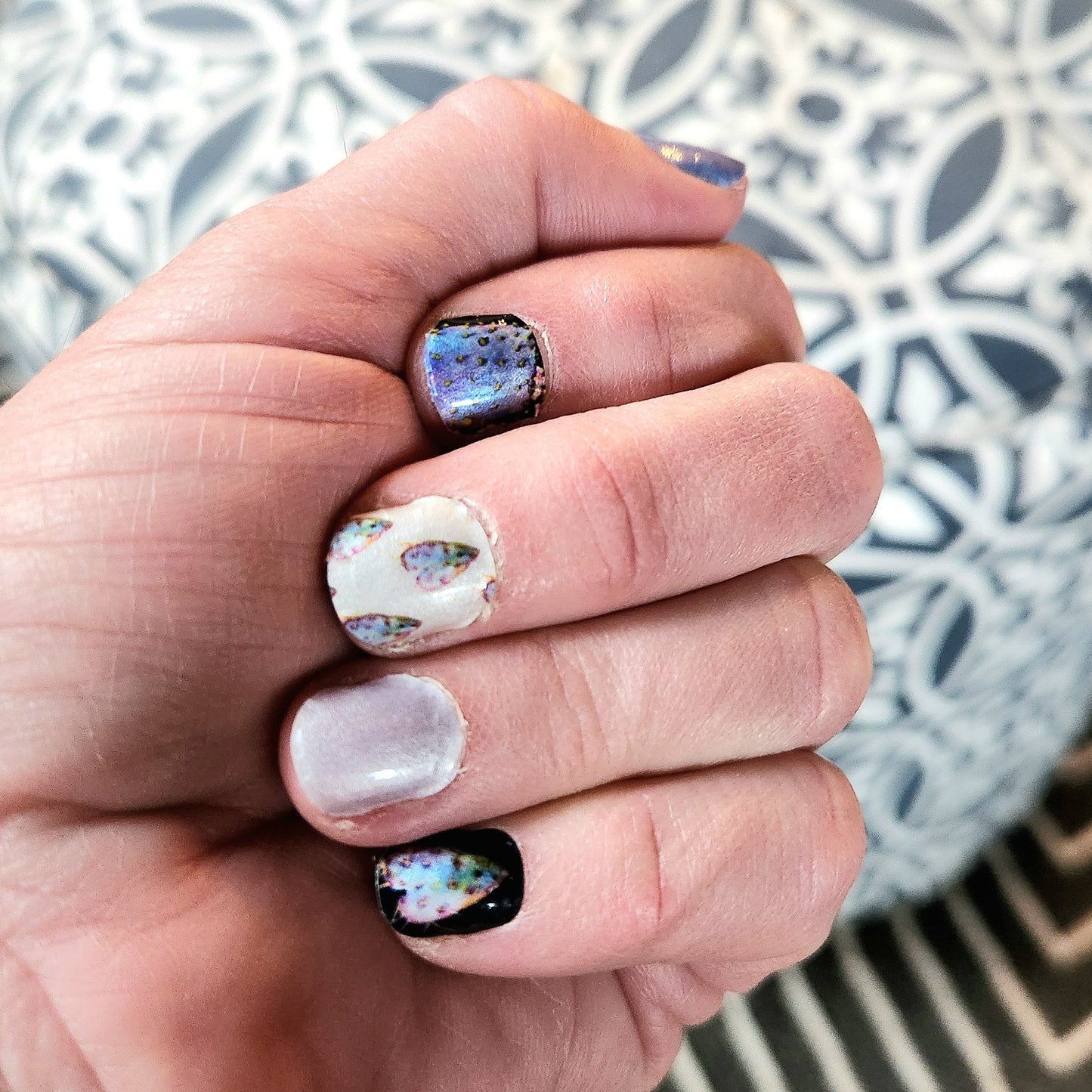 Nail Art Strips - "I Heart AZ"