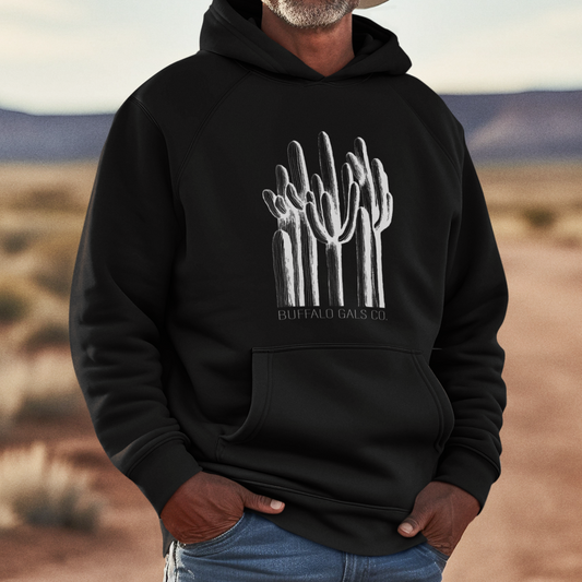 Sweat Shirt (Hoodie) - "Saguaro Forest"