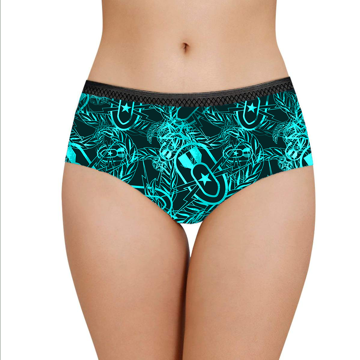 Women's Briefs - "It's 5 o'clock Somewhere" (Turquoise)