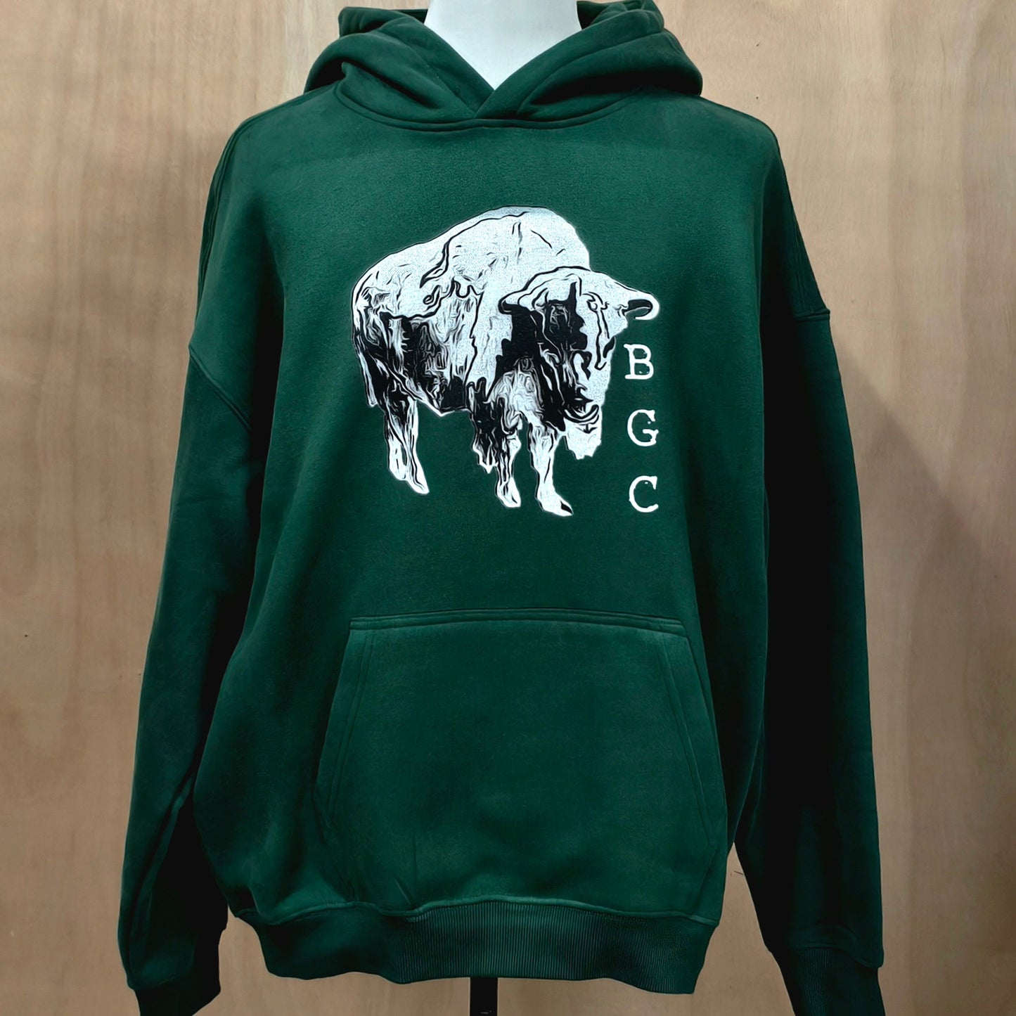Sweat Shirt (Hoodie) - "Melting Bison"