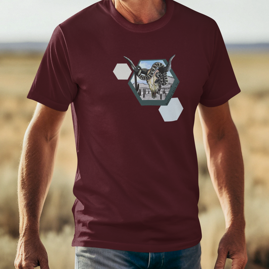 T-Shirt - "Diamondback Desertscape"