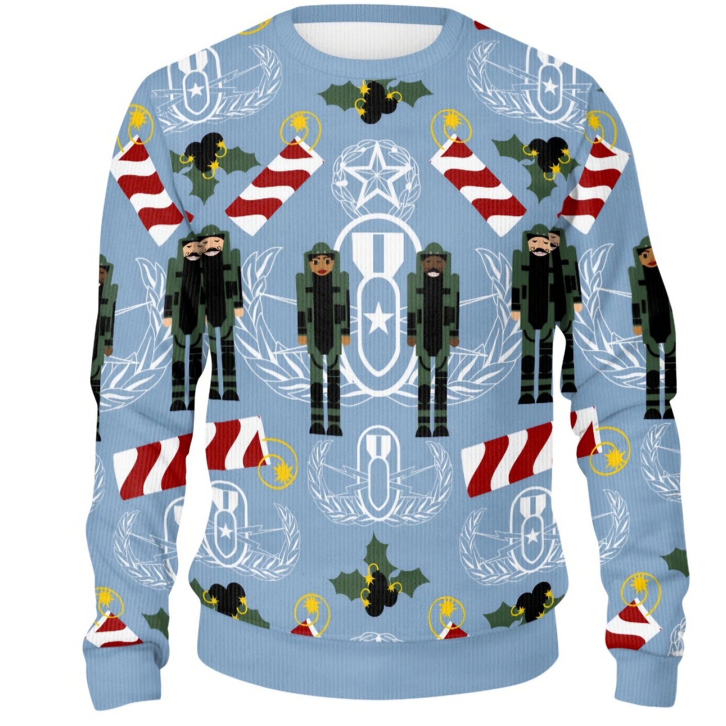 Ugly Christmas Sweater - "EOD Nutcrackers"