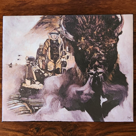 Canvas Print (11"x14") - "The Spirit of EOD"