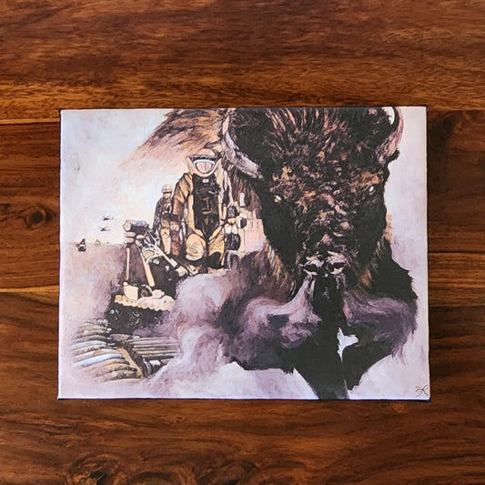 Canvas Print (8"x10") - "The Spirit of EOD"