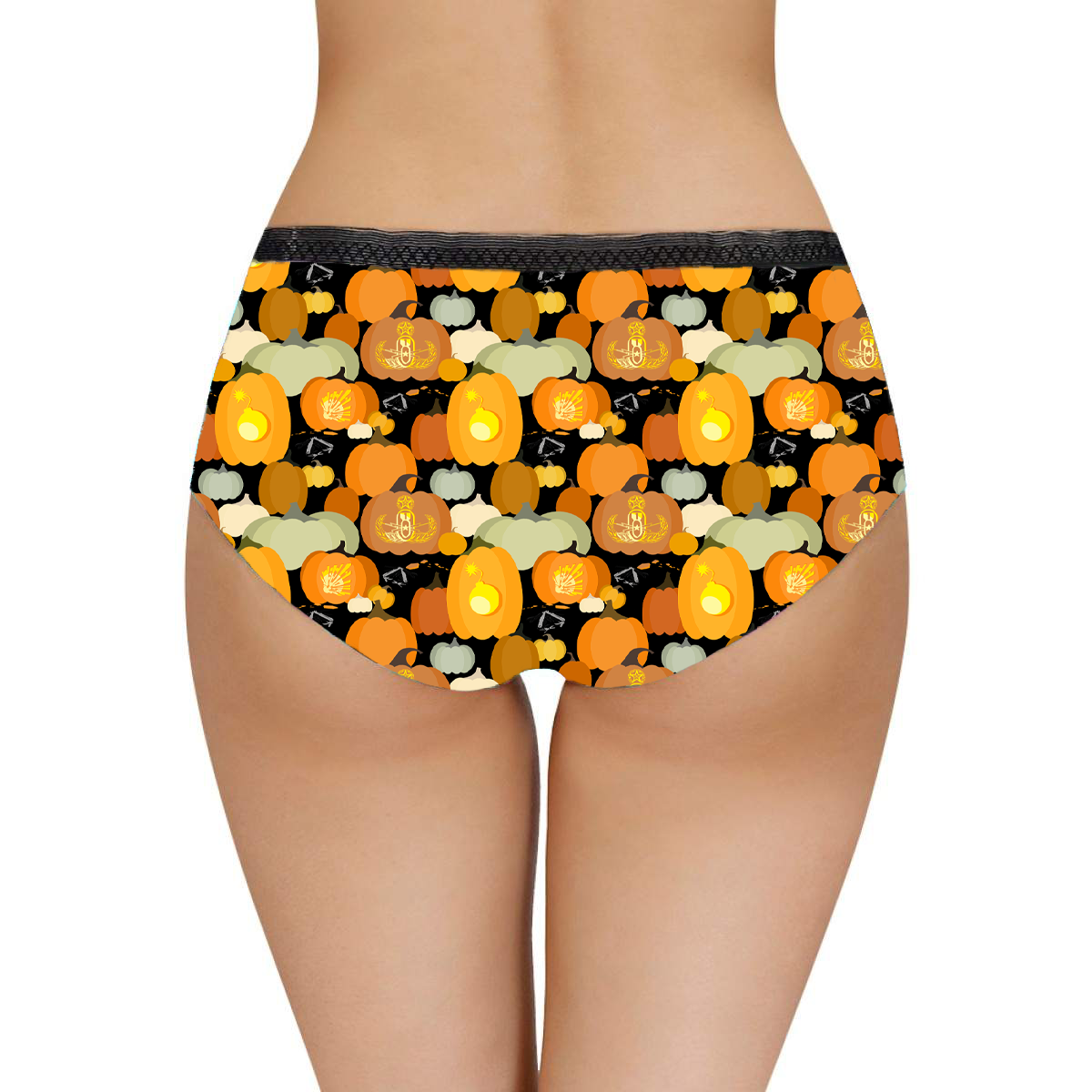 Women's Briefs - "E-O-Mother Pumpkin-D"
