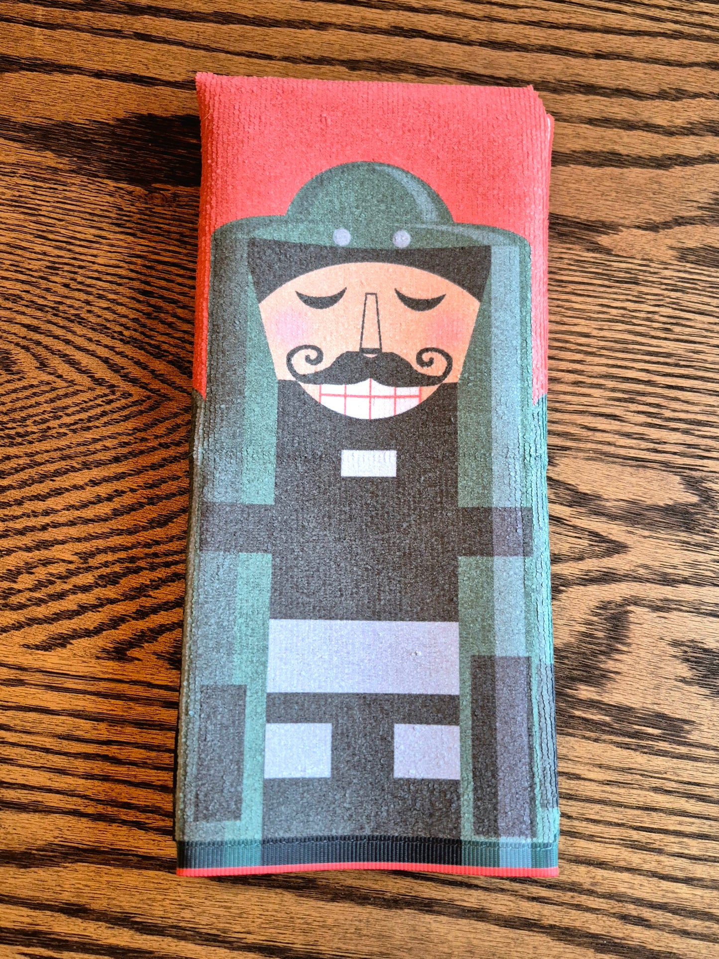 Hand Towel - "Bomb Suit Nutcracker"