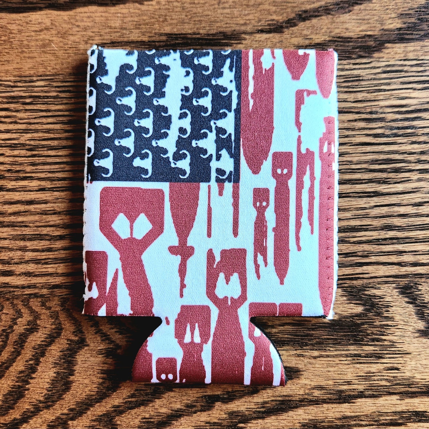 Print On Demand - Can Cooler - "EOD Bomb Flag"