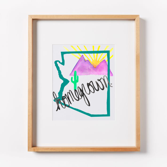 Arizona Homegrown (Teal) Print