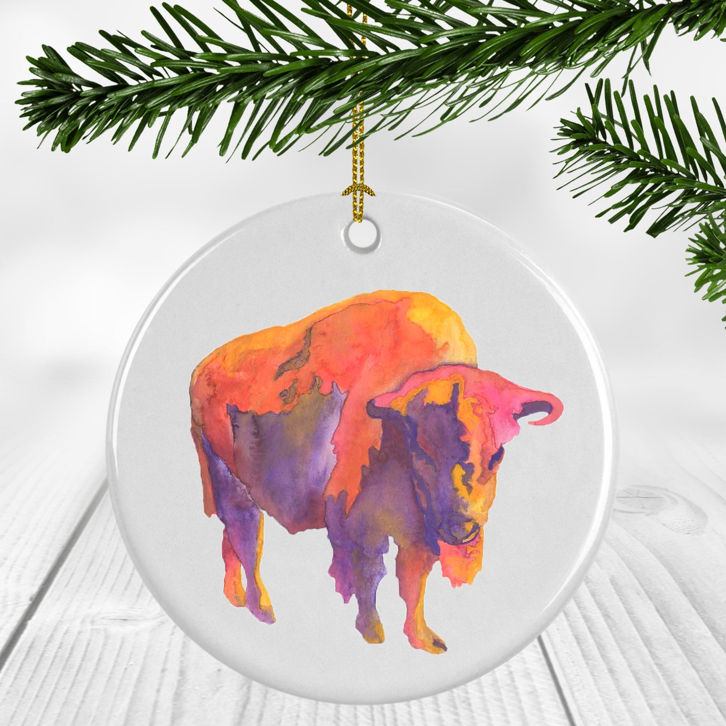 "Arizona Sky Bison" Ornament