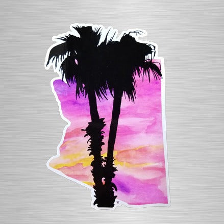 Arizona Summer Nights Vinyl Sticker/Decal