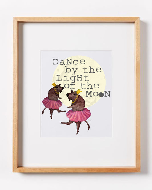 Dance by the Light of the Moon Print