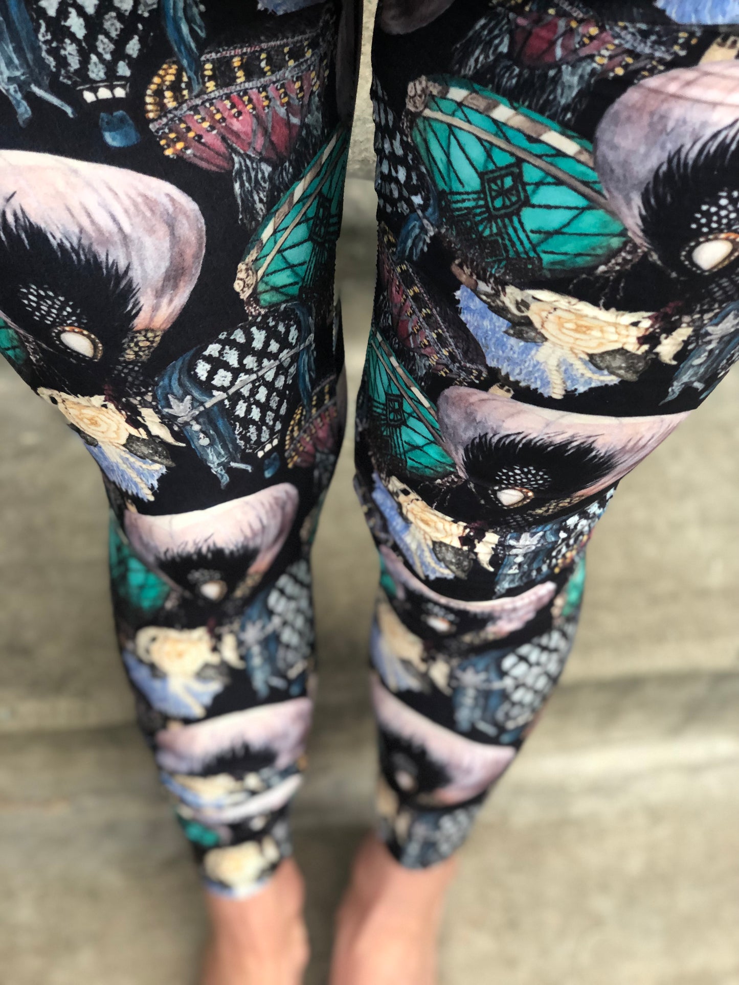 Great Gatsby Hot Air Balloon Leggings