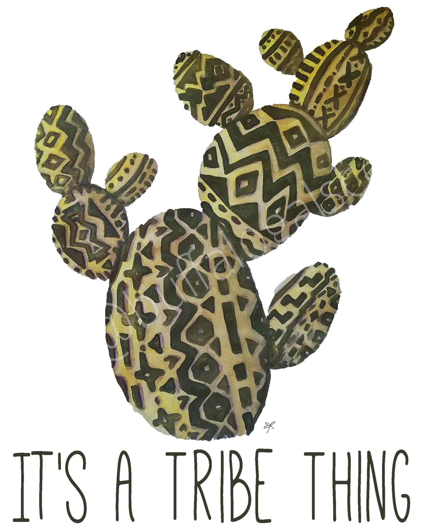 It's A Tribe Thing Print