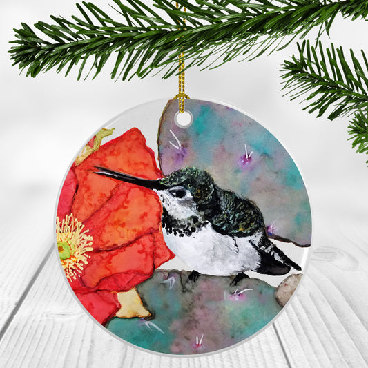 "Piper, the Hummingbird" Ornament