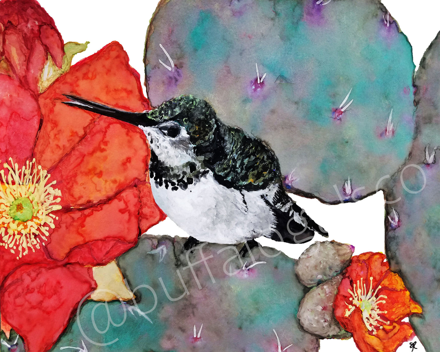 Hummingbird (Piper) Print
