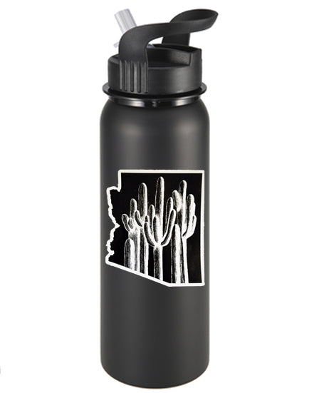 Saguaro Forest (solid) Arizona Vinyl Sticker/Decal