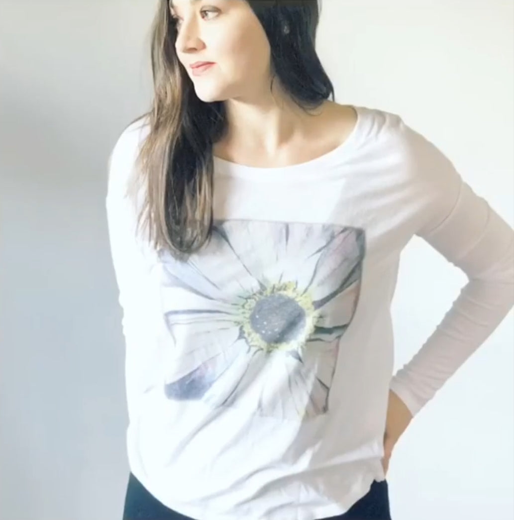 Rustic Daisy Long Sleeve T-shirt