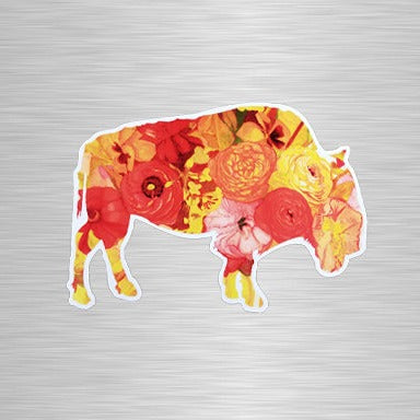 Sunset Poppy Vinyl Sticker/Decal
