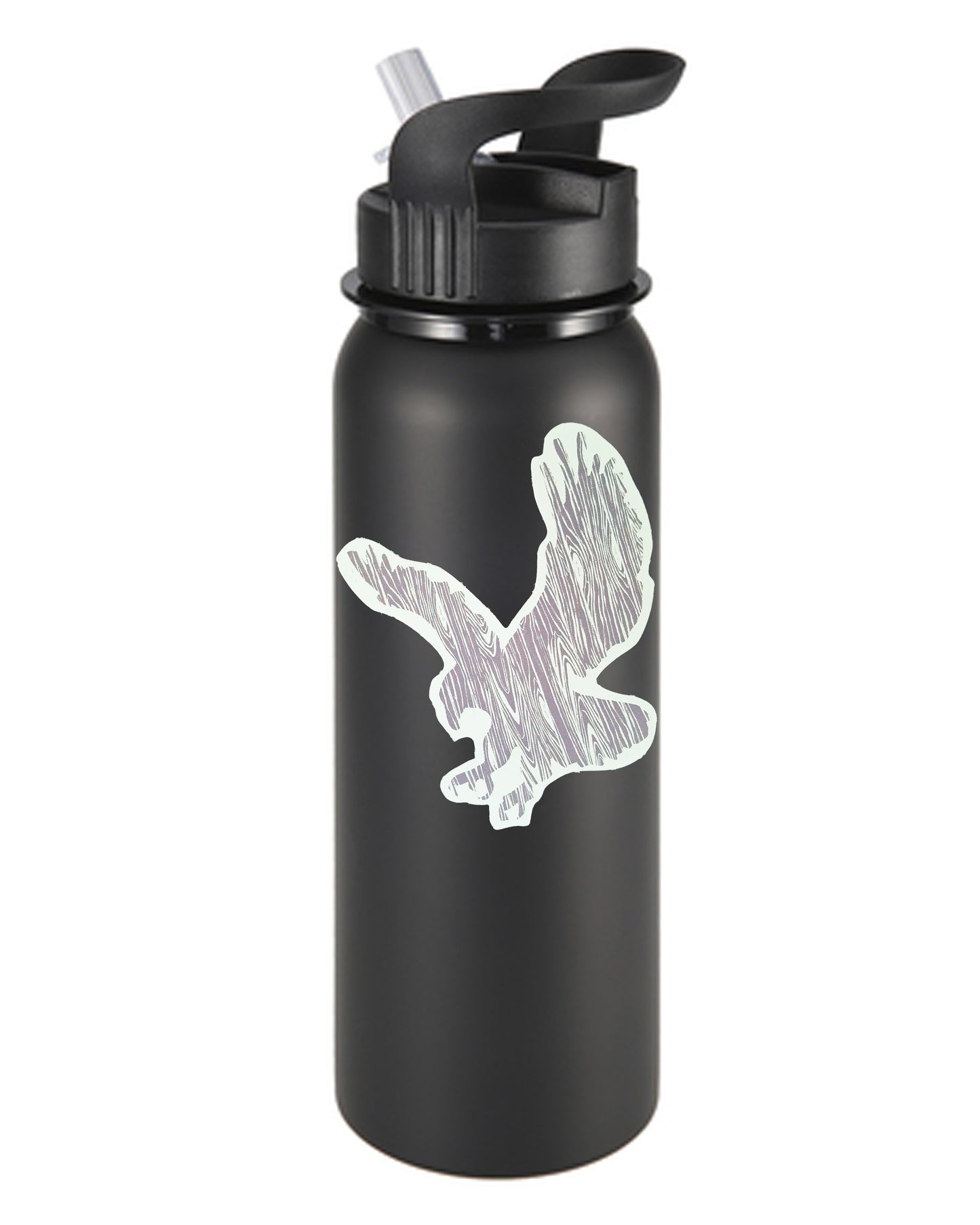 Wood Grain Eagle Vinyl Sticker/Decal