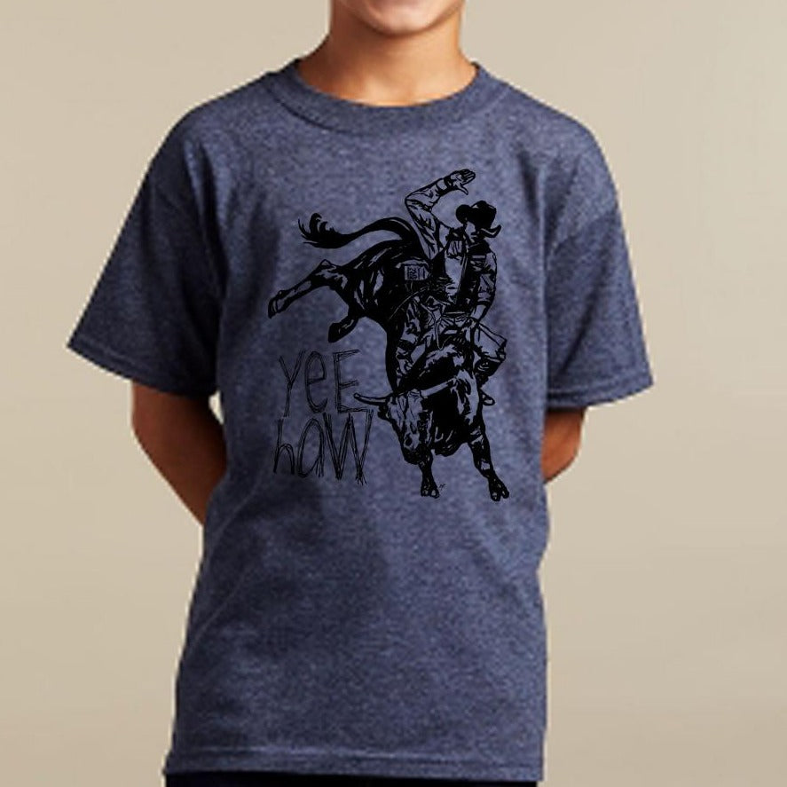 Bucking Bull Yee Haw Youth T-Shirt
