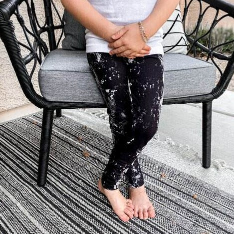 White Buffalo Turquoise Youth Leggings