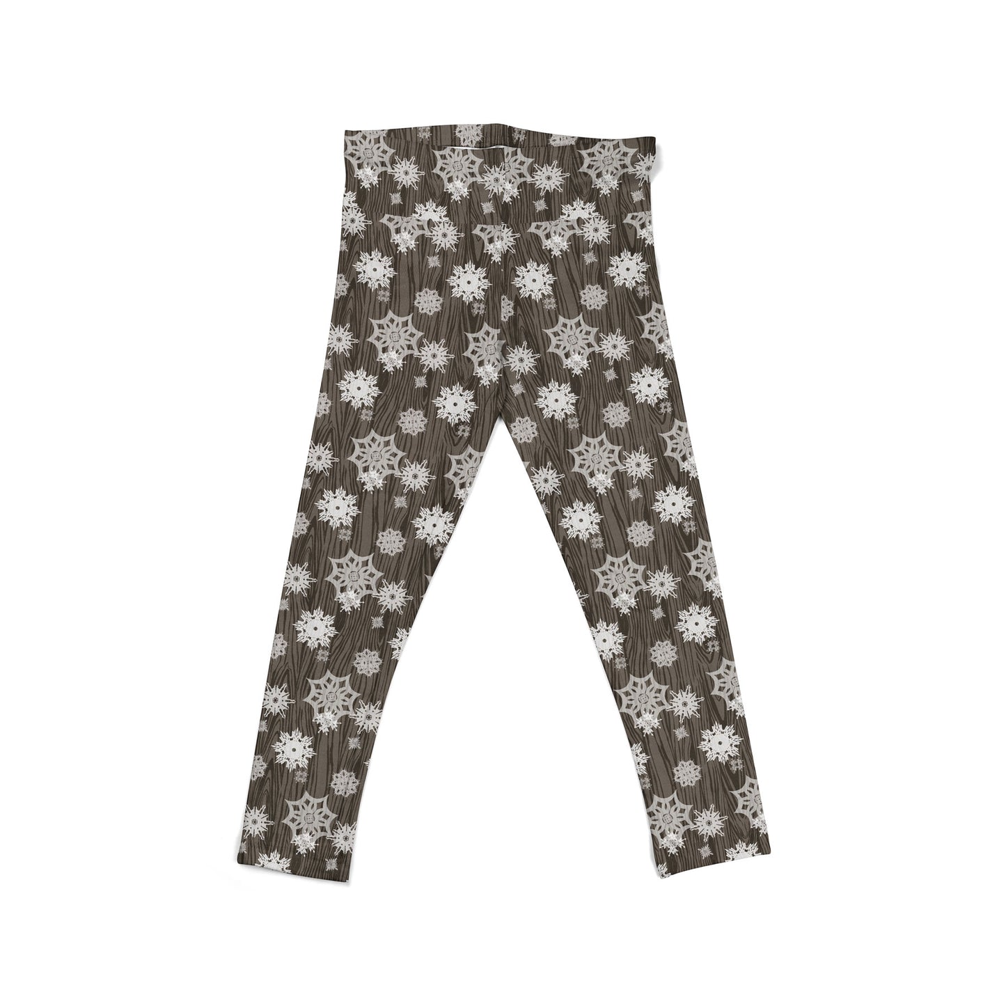 Grey Winter Youth Leggings